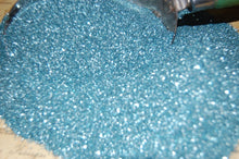 Load image into Gallery viewer, Seashore Blue Vintage German Glass Glitter
