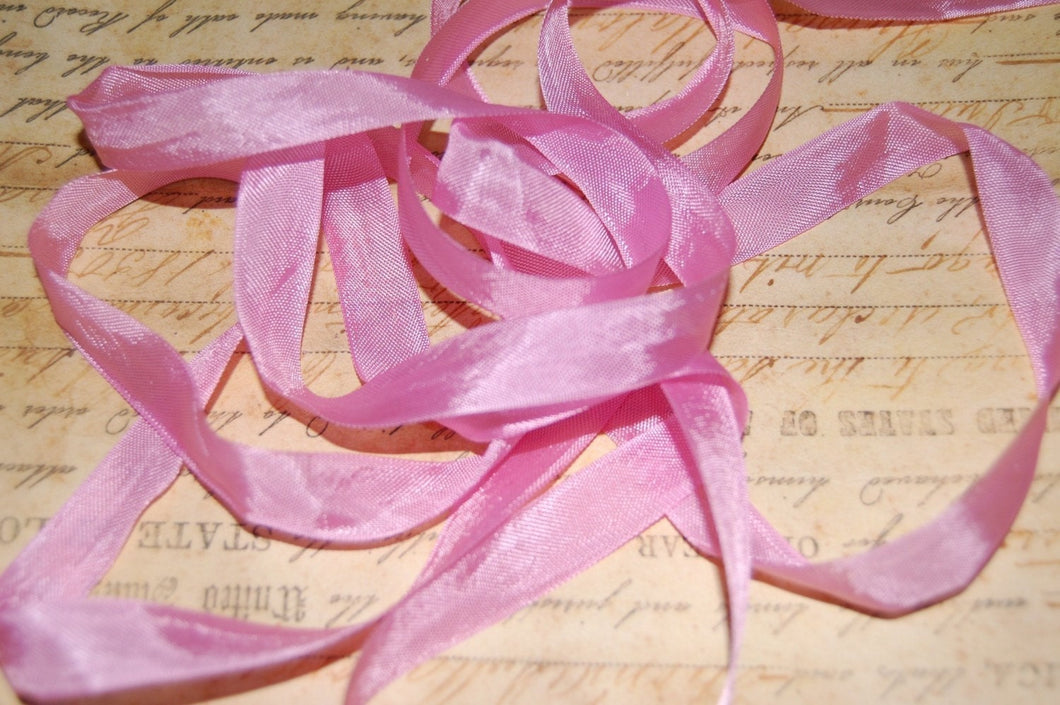 Princess Pink Vintage Seam Binding Ribbon