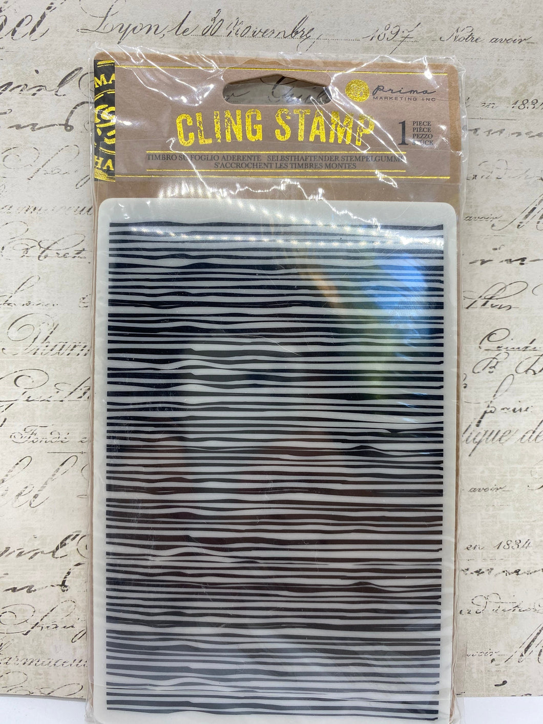 Prima Marketing Inc. Cling Stamp