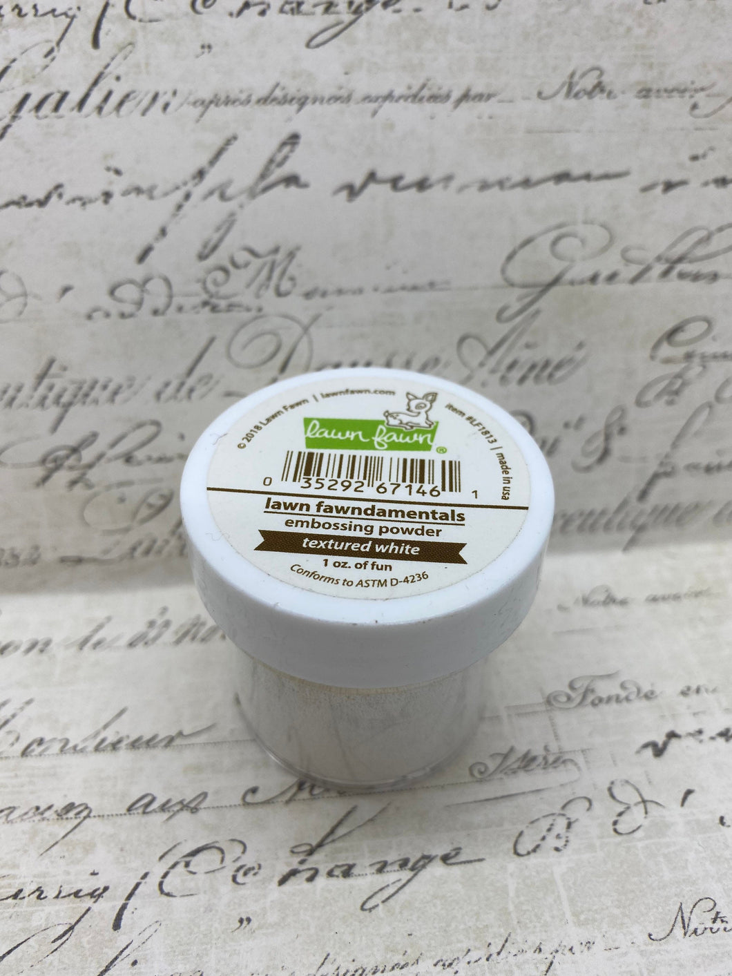 Lawn Fawn Textured White Embossing Powder