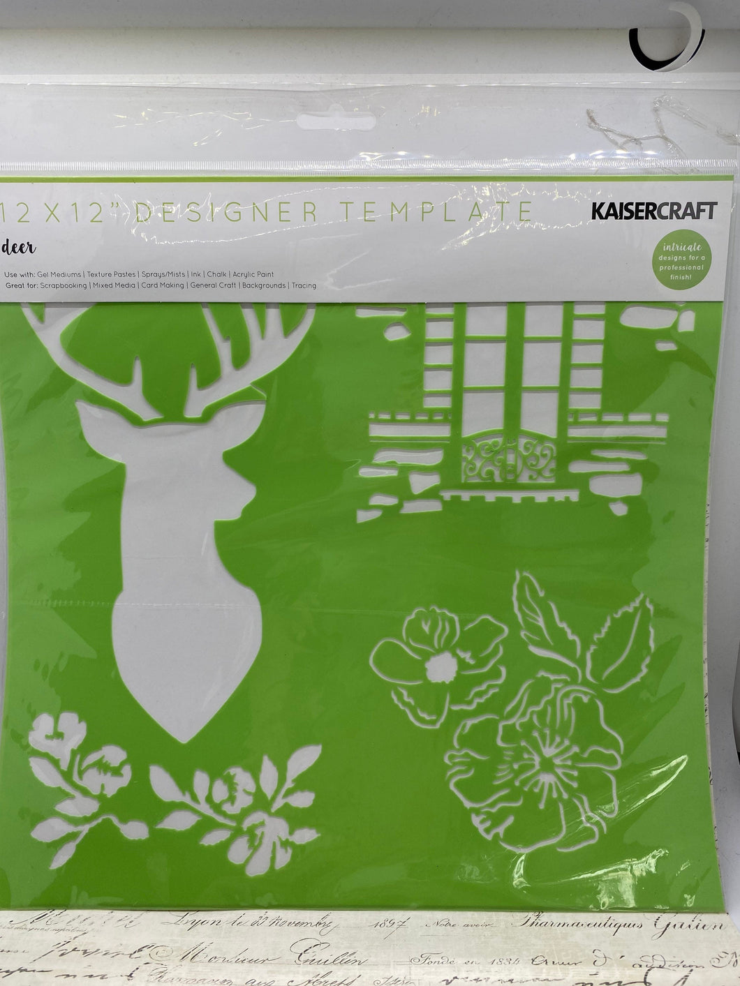 Kaisercraft Deer Stencil