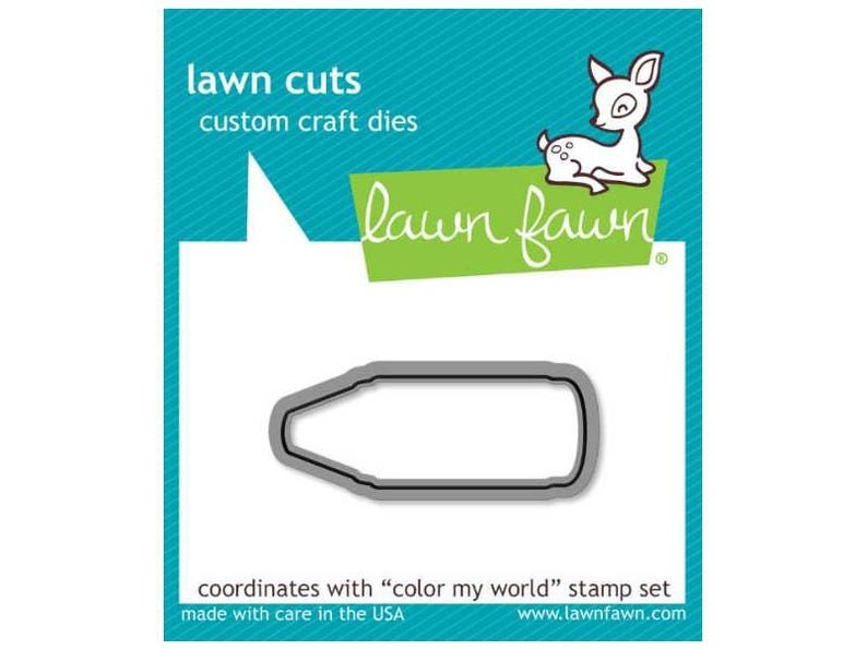Lawn Fawn: Lawn Cuts Custom Craft Dies - color my world die