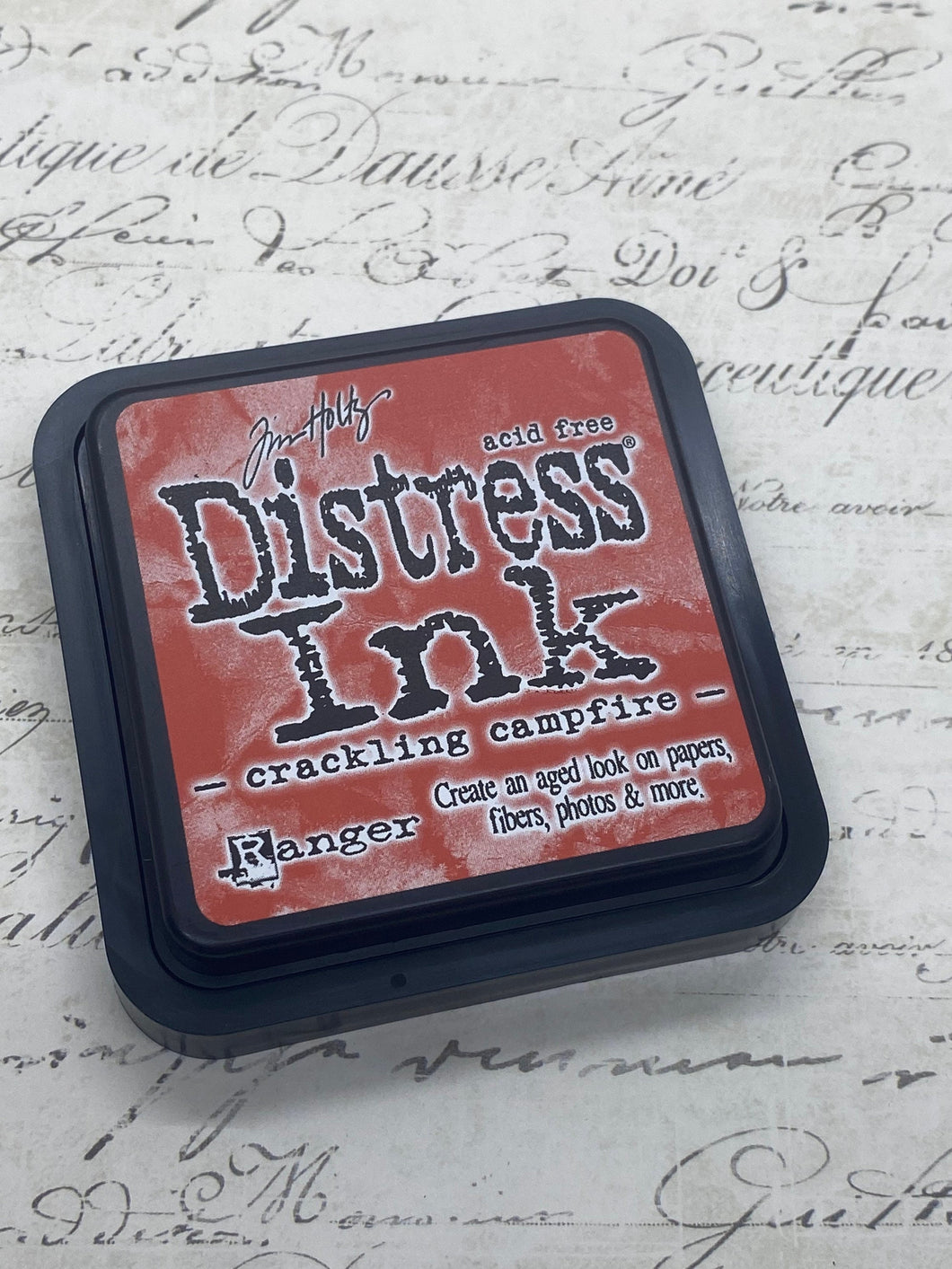 TIm Holtz Distress Ink- Crackling Campfire Ink Pad