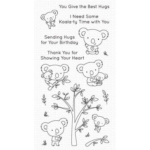 My Favorite Things Clear Rubber Stamp Set Koalaity Time