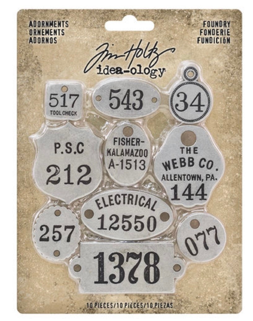 Tim Holtz Idea-ology Collection: Adornments Foundry