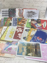 Load image into Gallery viewer, Bakers Dozen Vintage Playing Cards for Crafts ATC
