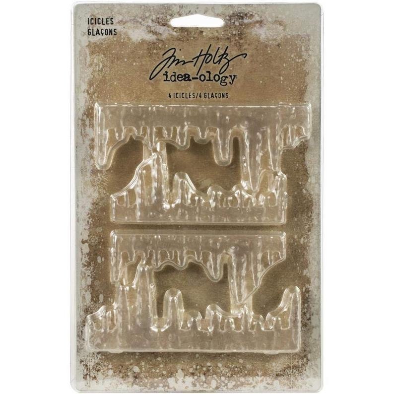 Tim Holtz Idea-ology Collection: Icicles 4 piece