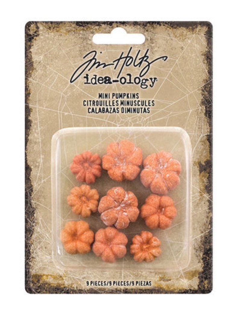 Tim Holtz Idea-ology Collection: Mini Pumpkins