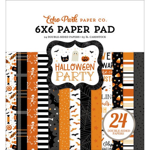 Echo Park Halloween Party Paper Pad  6x6