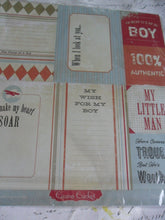Load image into Gallery viewer, Cosmo Cricket 8x8 Paper Crafting kit Biography Collection- little boys
