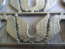 Load image into Gallery viewer, 8 Silver Foil German Dresden Scrap Angel Wings
