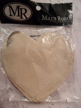 Load image into Gallery viewer, Maya Road Heart Shaped Canvas Coaster Album 6 pages
