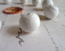 Load image into Gallery viewer, Vintage Style Spun Cotton Balls 10 MM Size - 10 Piece Set
