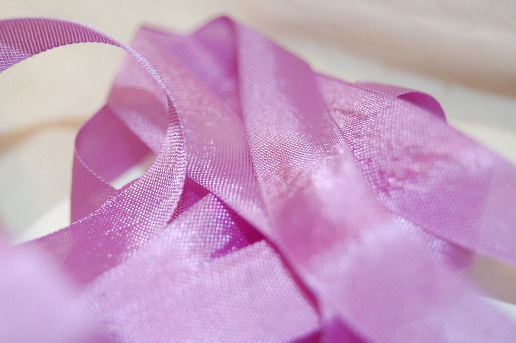 Lavender Vintage Seam Binding Ribbon