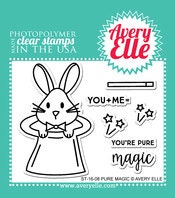 Avery Elle Clear Photopolymer Rubber Stamp Set - pure magic